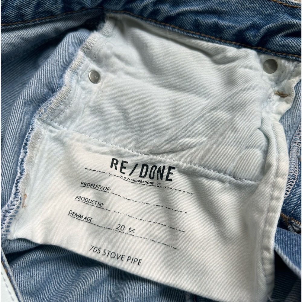 RE/DONE 70s Pipe Jeans size 28 - Picture 13 of 13
